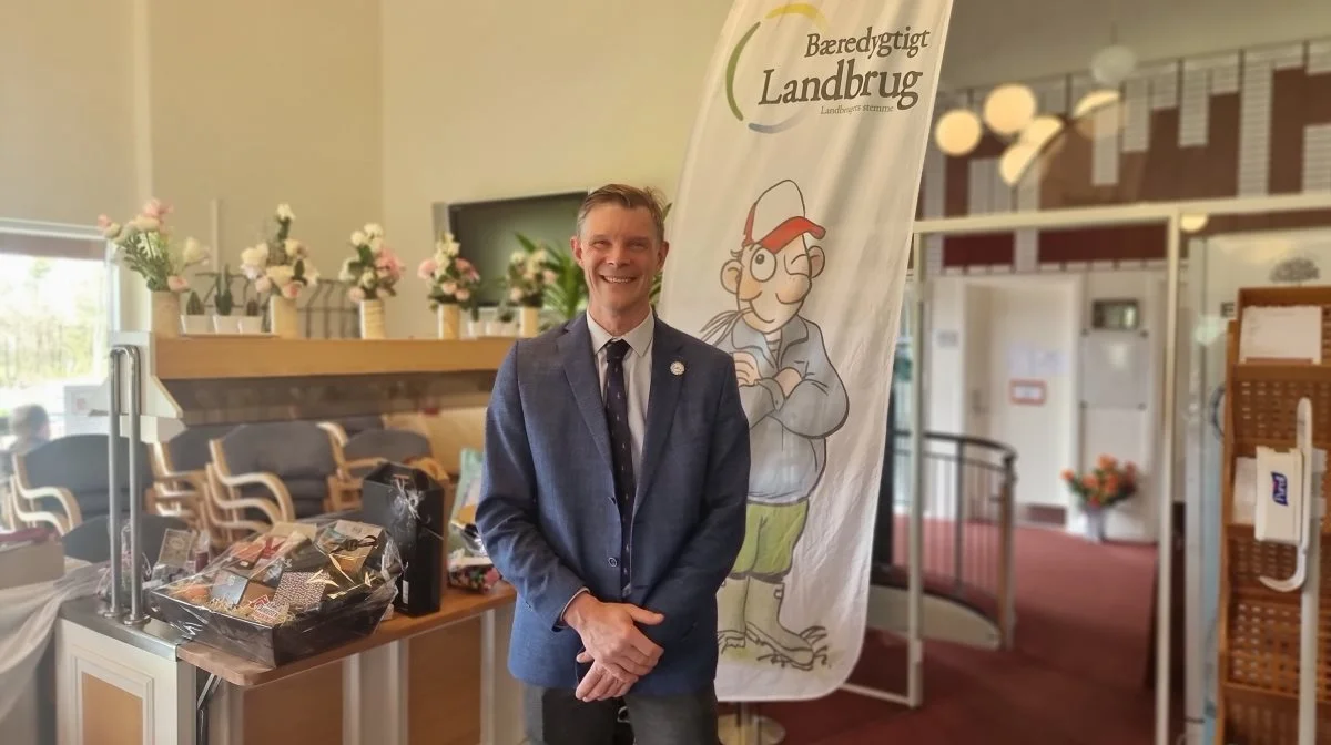 Peter Kiær, formand for Bæredygtigt Landbrug, kunne fredag fejre 50-årsfødselsdag. Fotos: Anders Lei