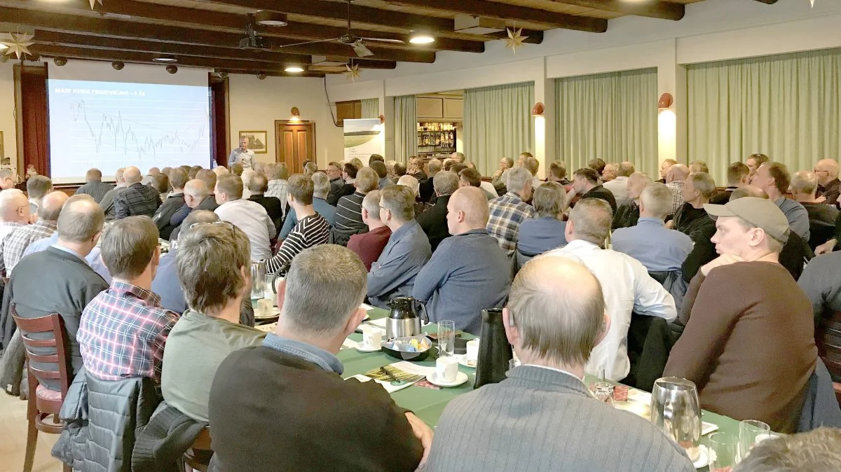 Godt 140 landmænd havde fundet vej til DLG’s planteavlsmøde på Agerskov Kro i Sønderjylland, hvor blandt andet emnet vekselafgrøder vakte stor interesse.