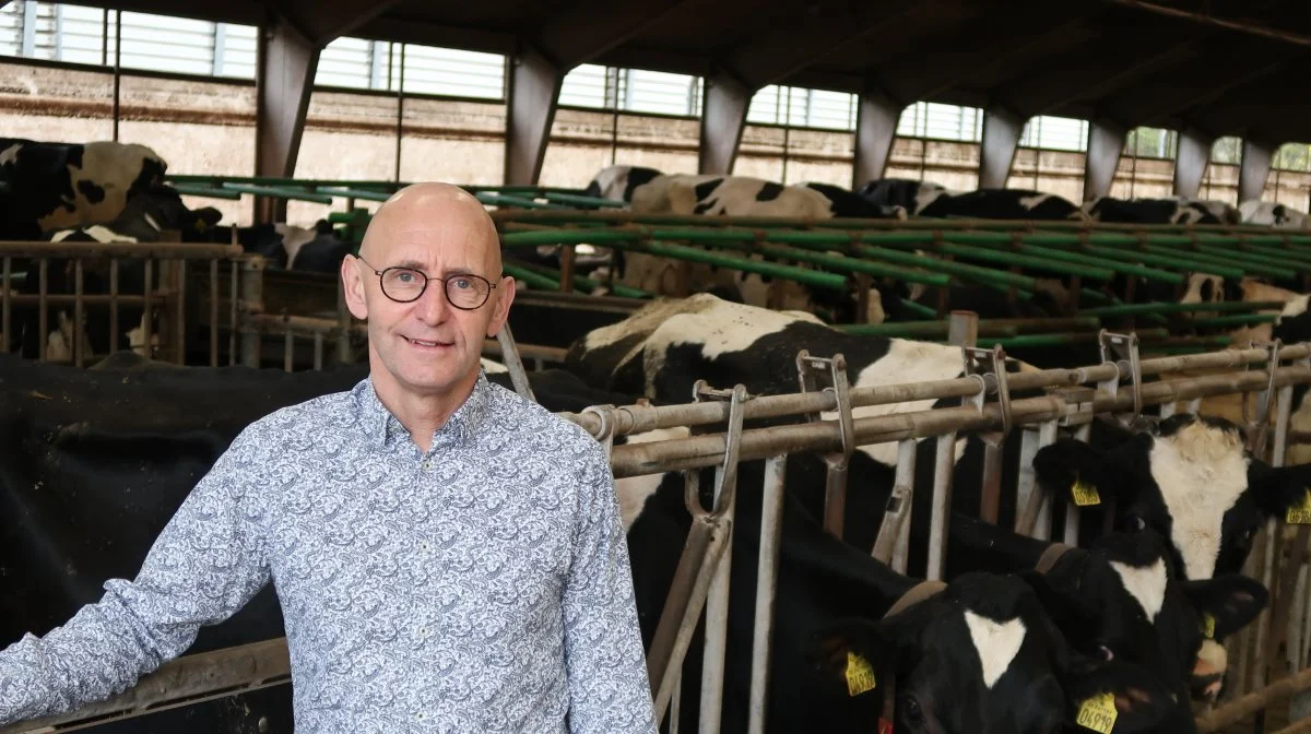 Forstander på Gråsten Landbrugsskole, Bjarne Ebbesen, glæder sig over stigende interesse blande de unge for at søge ind på landbrugsskoler. Fotos: Karsten Himmelstrup