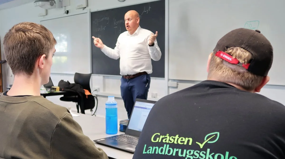 Sidste år satte Gråsten Landbrugsskole rekord i antal elever med en fremgang på 20 procent til i alt 231 elever, og i år er elevtallet steget med yderligere 14 procent.