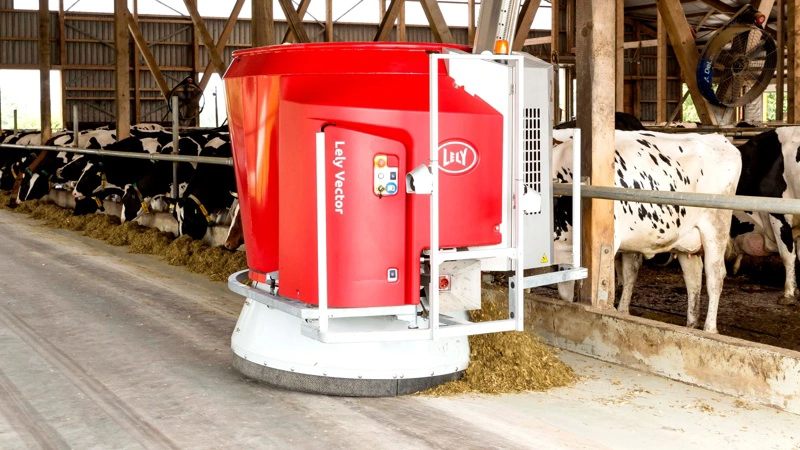 Lely laver blandt andet foder og blandingsrobotter. Arkivfoto: Ernie Buts