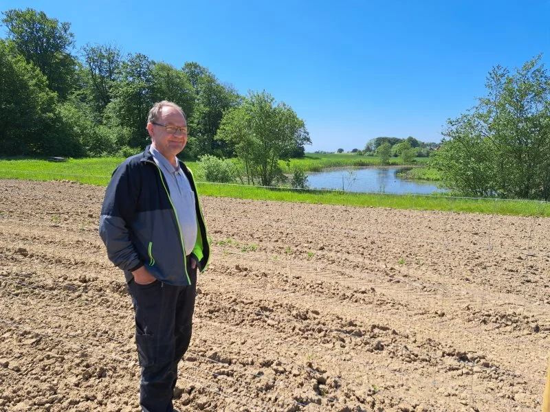 Skov har været en del af at drive landbrug på gården så længe Nis Kloppenborg Skau husker tilbage.
