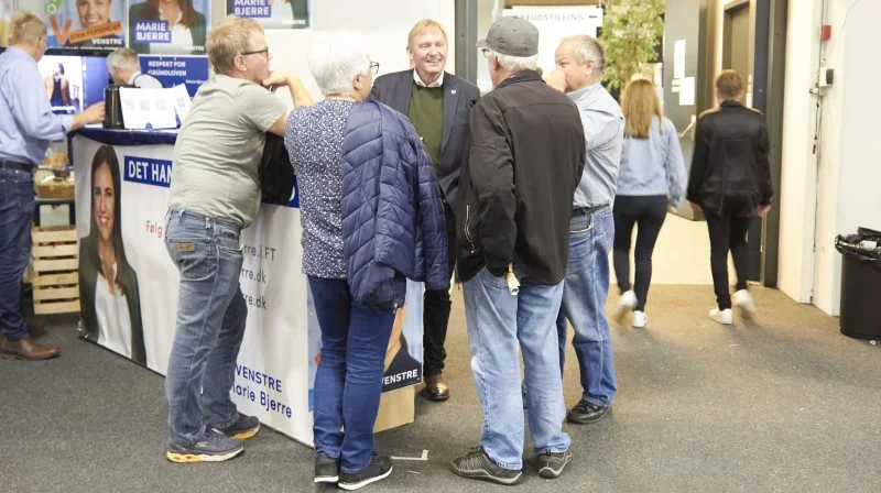 Over 60 udstillere er klar på erhvervs- og maskinudstillingen. Arkivfoto: Tenna Bang