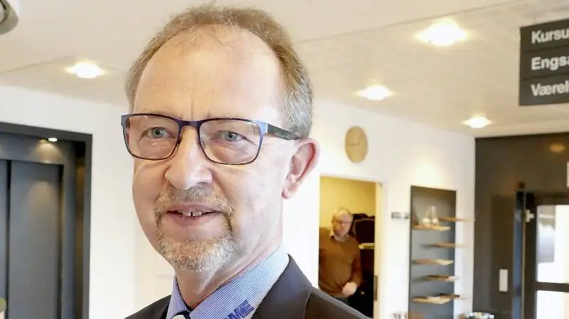 Søren Ulrik Sørensen er formand for maskinstationernes DM&E Agro, hvor han på foreningens årsmøde i Vingsted i går aflagde sin beretning. Foto: Bøje Østerlund