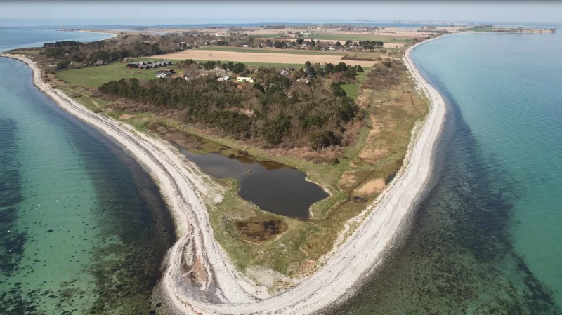 Omø vandt prisen som Årets Ø i 2023. Foto: Forenet Kredit