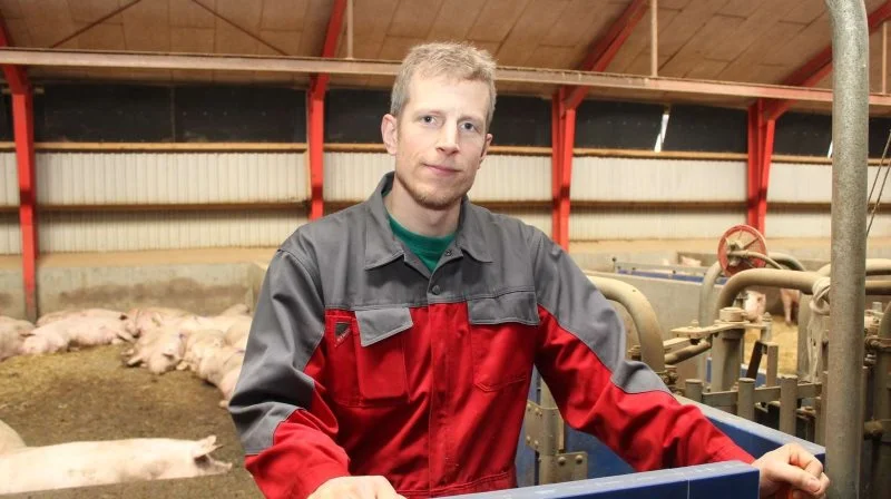 Jeppe Bloch Nielsen, formand for Danske Svineproducenter. Arkivfoto