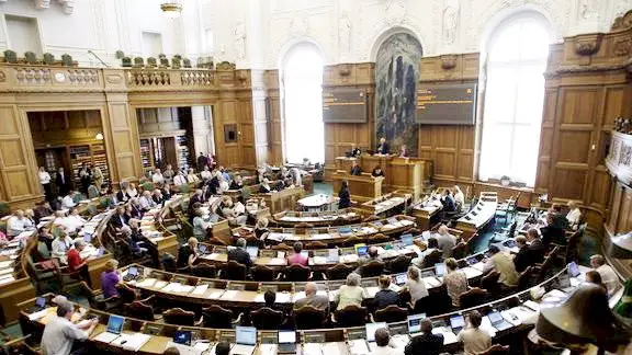 Tirsdag var der førstebehandling af borgerforslaget om en ny klimalov i Folketinget. Arkivfoto
