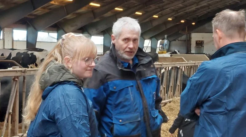 Henning Have bød indenfor, da Lelaval sammen med blandt andre Dan Egtved A/S og Vejrup Andel, holdt åben stald forleden på bedriften ved Bække i Sydjylland. Foto: John Ankersen