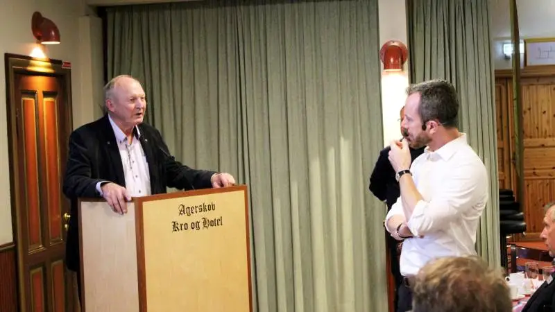 I oktober sidste år deltog miljø- og fødevareminister Jakob Ellemann-Jensen (V) i en debat med BL-formand, Flemming Fuglede på Agerskov Kro. Foto: John Ankersen