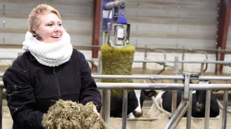 Anne-Mette Søndergaard kommer sammen med John Birkmose-Andersen til stå i spidsen for VikingSmartFarming, som selskabet skifter navn til, efter at VikingDanmark har købt SmartFarming. Arkivfoto