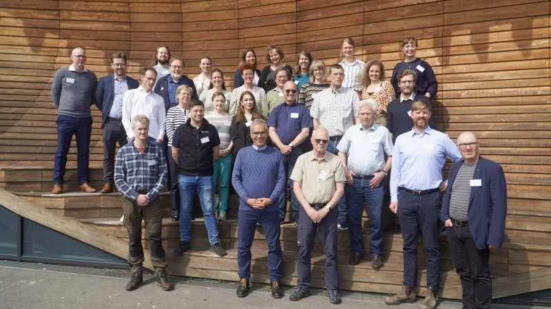 Fageksperter fra Danmark, Belgien, Frankrig og Holland deltog i NBRACER-workshop i Klimatorium. Pressefoto