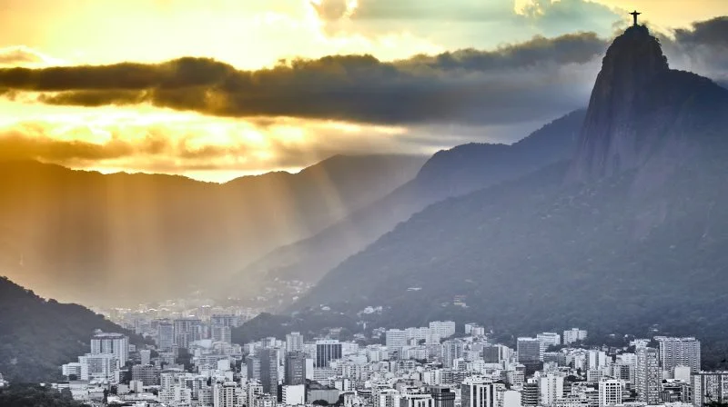 Der er et fantastisk udsyn over Rio de Janeiro fra Sukkerbjerget, hvor vi altid tager op på studieturen. Fotos: Niels Damsgaard Hansen