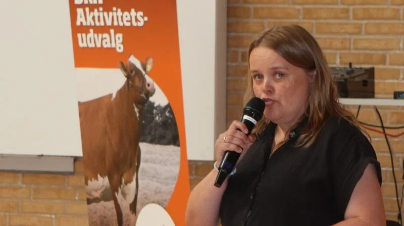- Det er bundlinjen, det handler om, og der kan vi i hvert fald sagtens være med, understregede Ann Louise Christensen, formand for DRH. Fotos: Line Brusgaard