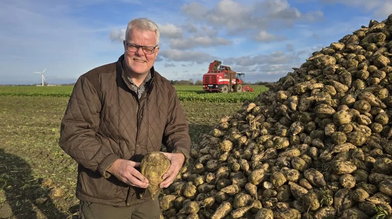 På Sesvanderhaves julemøde præsenteres et mobilt prøvelaboratorium, der i en bil kan køre ud til marker og tage analyser af konkrete roer, oplyser Henrik Møller. Foto: Jørgen P. Jensen