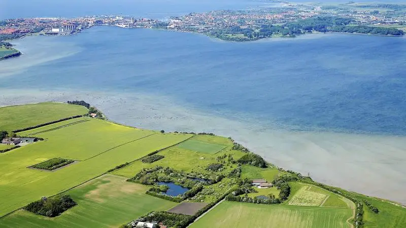 Tallene over udledningen af kvælstof til vandmiljøet er blevet genberegnet. Foto: AT Luftfoto