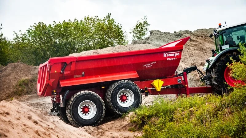 Krampe HP20 er bygget til hårdt arbejde i udfordrende terræn. Pressefoto