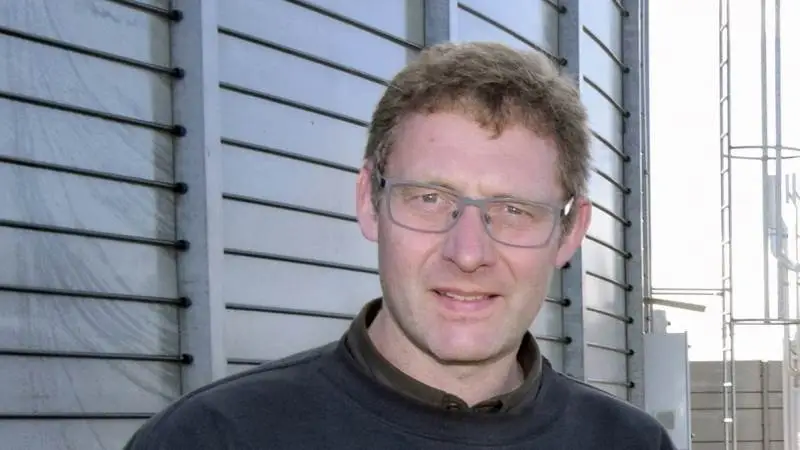 Tidligere bestyrelsesmedlem Lars Langskov Nielsen, Uggerslev, er vært, når Centrovice den 22. maj for første gang afvikler medlemsarrangement på et landbrug. Blandt andet bliver der mulighed for at se bedriftens store biogasanlæg. Arkivfoto: Anders Kurt Simonsen