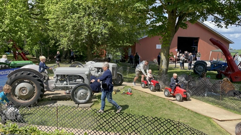 Glæden ved kultur - her Danmarks Ferguson Museum - begynder ofte i barndommen, hvis ens forældre fik taget én med ud. Arkivfoto: Anne Wolfenberg