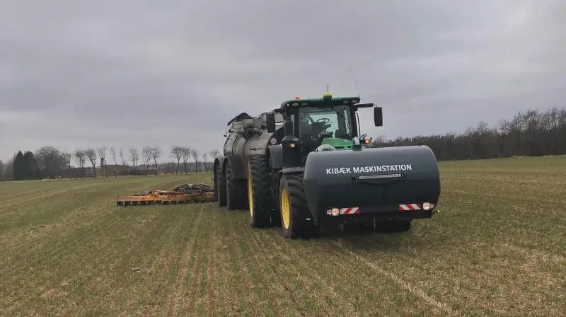 Kibæk Maskinstation er leverandør af alle former for markarbejde. Foto: Kibæk Maskinstation