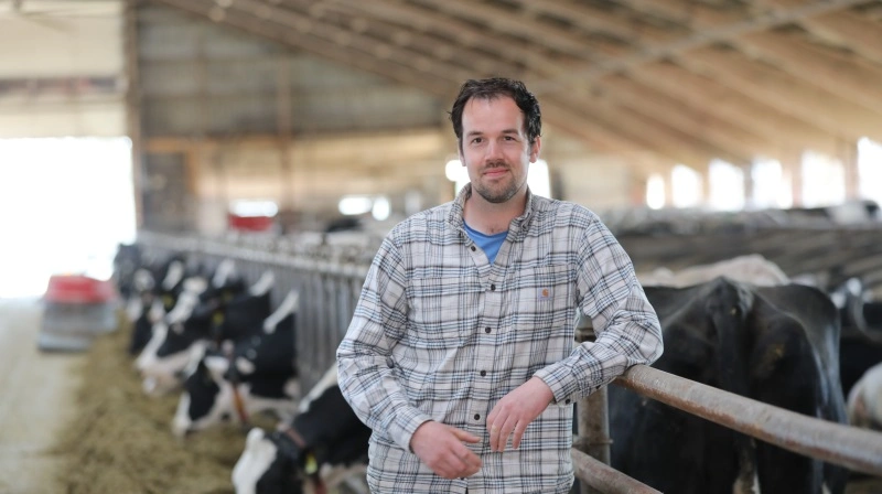 Mælkeproducent Patrick Sutman fra Esbjerg har via arealomlægning byttet sig til bedre jord. Fotos: Sagro