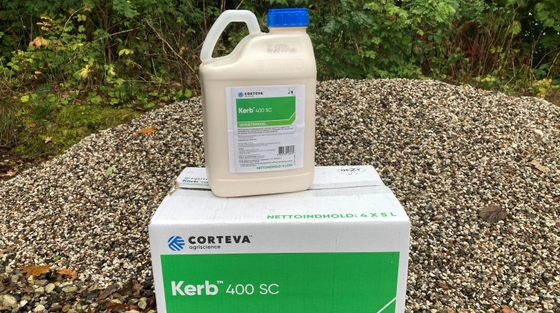 Miljøstyrelsen har taget aktivstoffet i Kerb 400 SC ud til ny vurdering efter gentagne fund af stoffet i måling af grundvandet. Arkivfoto