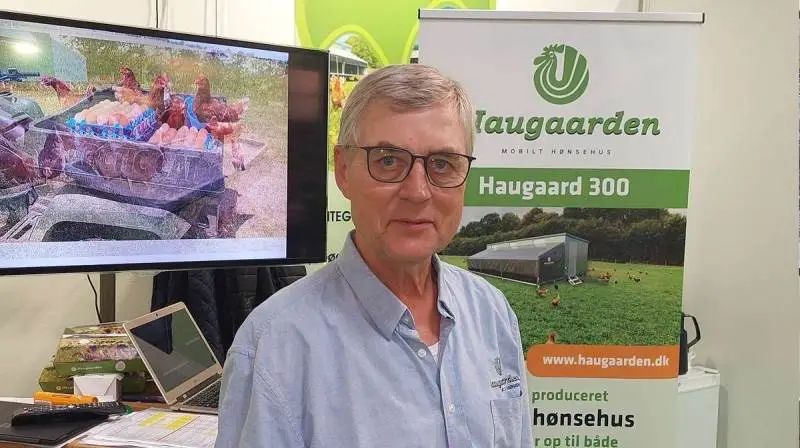 Indehaver af Haugaarden, Flemming Haugaard, der i år vil være at finde blandt udstillerne på Roskilde Dyrskue. Foto: John Ankersen