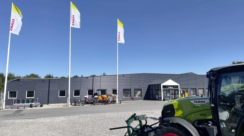 Med virkning her fra foråret skifter Jørlunde Maskinforretning til Claas og de øvrige produkter fra Danish Agro Machinery.