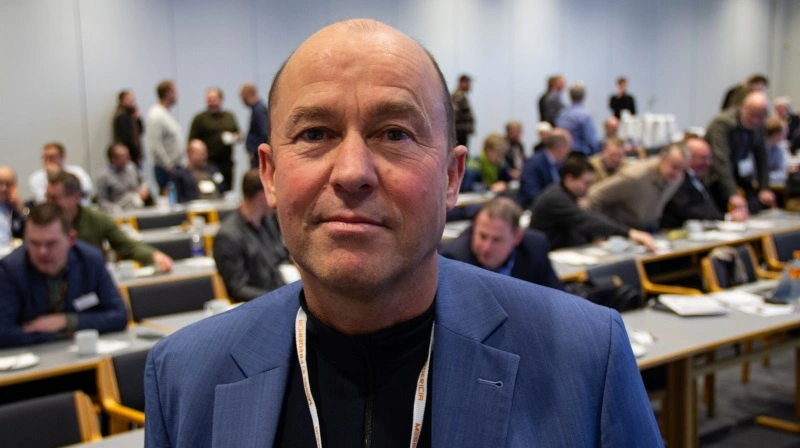 Steen Sønnichsen, adm. direktør i Tican Fresh Meat, glæder sig over seneste regnskab og bruger det som motivation for at fortsætte arbejdet med at være konkurrencedygtige. Arkivfoto: Morten Ipsen