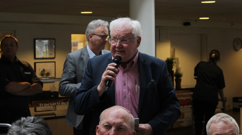 Formand for Agerskovgruppen, Jens Peter Aggesen. Arkivfoto