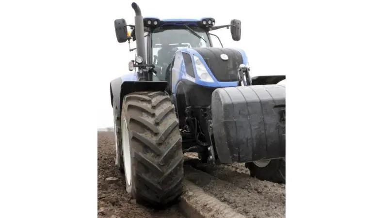New Holland pressede sig igen i 2017 frem til en position som Danmarks populæreste traktormærke. Arkivfoto