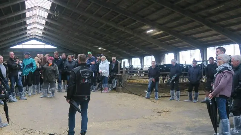 -Vi er gået fra 250 malkekvæg til knap 400, og vi producerer i dag 4 mio. liter mælk. Vi har fået udnyttet de rammer, vi havde i forvejen, ret godt uden at skulle bygge til, fortalte Niels Martin Krag.