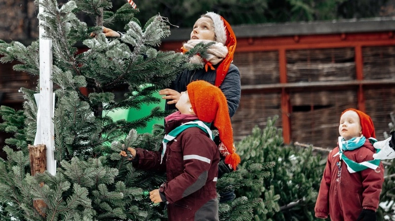 Når nisser, børn og andet godtfolk igen samles til »Jul på Færgegården« vil der i år være endnu mere at opleve, blandt andet er arrangementet udvidet med et hyggeligt julemarked, ligesom der vil være endnu flere aktiviteter for de yngste. Foto: Chh Foto