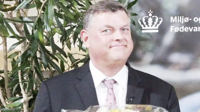 Der var blomster til Mogens Jensen (S), da han torsdag blev udnævnt som fødevareminister.
