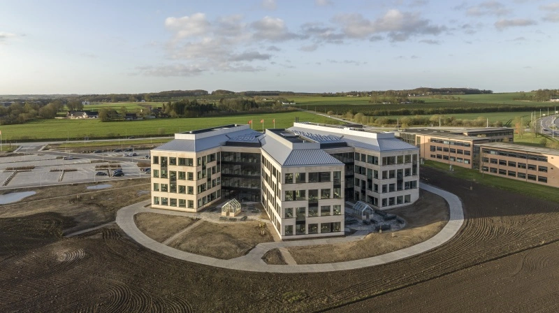 Danish Crowns hovedkvarter i Randers. Foto: Danish Crown