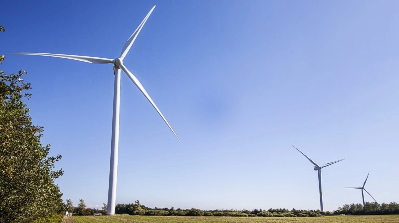 NRGi får grønt lys til stor energipark med vind, sol, batteri og ny radar i Aalborg – skal levere strøm til 66.000 husstande. Foto: NRGi