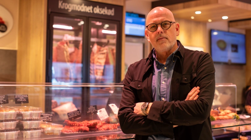 - Hvis ikke vores medlemmer har grise, okse og lam, de kan slagte, så har vi ingen slagterier, lyder det bekymret fra direktør i FødevareDanmark, Leif Wilson. Pressefoto