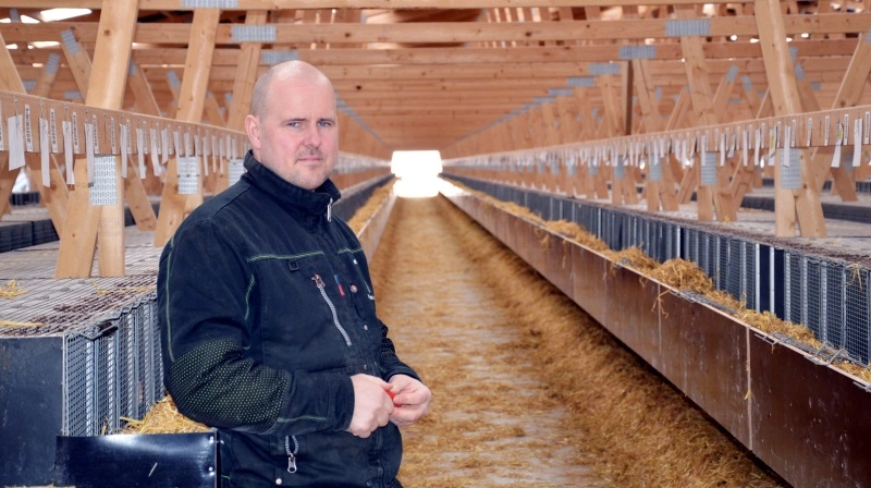 Tidligere fynske minkavler Martin From får 75 millioner kroner i erstatning og dropper minkavl til fordel for robotvirksomhed. Arkivfoto: Camilla Bønløkke