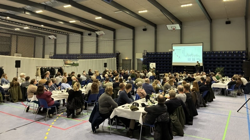 Over 150 mennesker var samlet, da Sønderjysk Kvægpraksis havde inviteret til årsmøde. Fotos: Sønderjysk Kvægpraksis