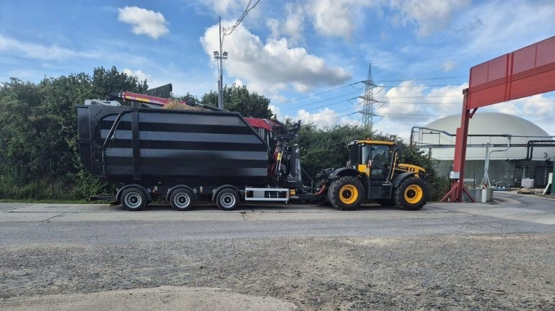 Den nye kroghejsevogn kan monteres med kran, og EU-typegodkendelsen dækker både 40 og 60 kilometer i timen. Det giver mange anvendelsesmuligheder. Foto: Metsjö
