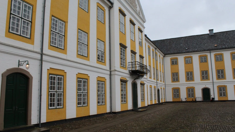 Augustenborg Slot. Arkivfoto