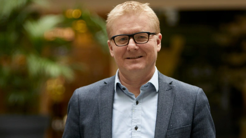Henrik Damholt Jørgensen, adm. direktør i Mejeriforeningen, stopper til sommer og går på pension. Arkivfoto: Mejeriforeningen