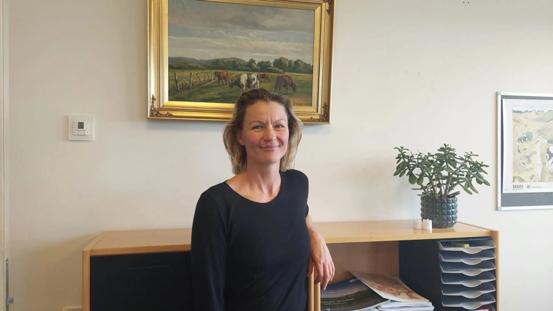 - I stedet for kun at se begrænsninger som kvælstofregulering vil vi undersøge, hvordan omstillingen kan skabe nye muligheder for både erhverv og lokalsamfund, siger projektansvarlig Julie Müller fra Fjordland. Fotos: AgriKom