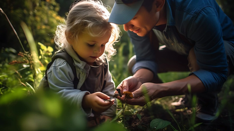 Børnene får endnu en skov at gå på opdagelse i. Sammen med Region Sjælland og Næstved Kommune planter Klimaskovfonden en ny skov med træer for alle nyfødte i regionen. Foto: Klimaskovfonden via Adobe Stock