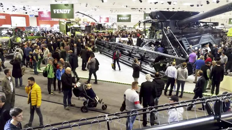Til november bliver der igen lejlighed for avisens læsere at deltage på verdens største landbrugsmaskinmesse, der fylder 23 kæmpestore haller i Hannover med de seneste maskinnyheder. Messen afvikles hvert andet år, og billedet er fra 2017.