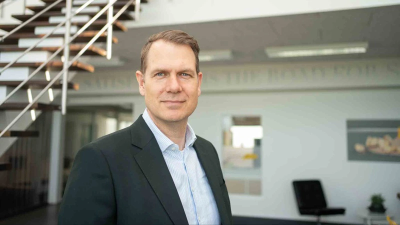 Anders Schmidt-Petersen er ansat som driftsdirektør i Landmeco. Foto: Mikael Sand