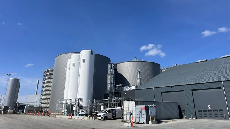 Bigadan åbner komplet CO2-kæde fra biogas til permanent lagring i Nordsøen og tager skridt mod negative emissioner. Foto: Bigadan