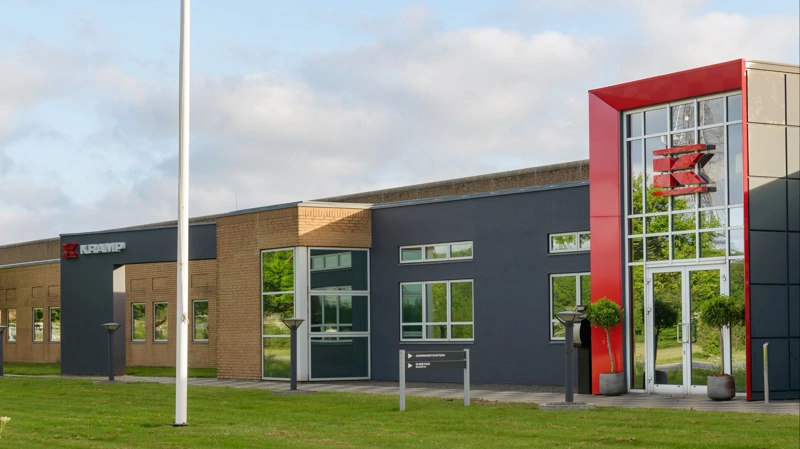 Kramp leverer knap 10 millioner kroner i overskud trods pres på markedet og fastholder investeringerne i nyt distributionscenter i Vejle. Fotos: Kramp Danmark