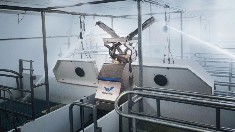 Washpower lancerer nu X150 - Første vaskerobot på markedet med dobbelte vaskearme, der registrerer forhindringer.