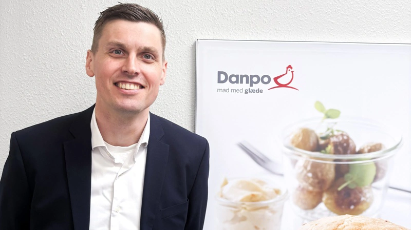 Klement Hinkbøl Ribergaard bliver ny adm. direktør i Danpo, mens Claus Hein rykker til international toppost i Scandi Standard. Foto: Danpo