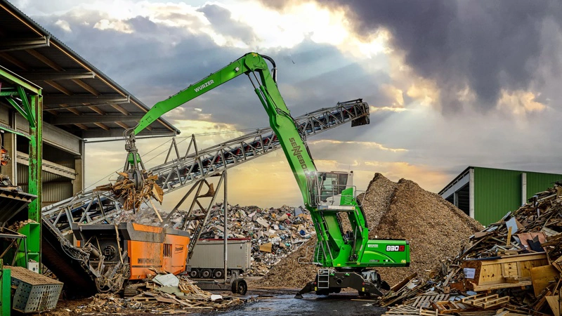 Scantruck får hele Sennebogen-programmet i Danmark og investerer samtidig i et nyt salgs- og servicecenter. Foto: Scantruck